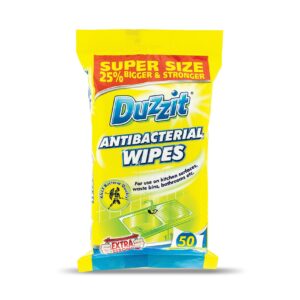 Duzzit Antibacterial Wipes 50PK