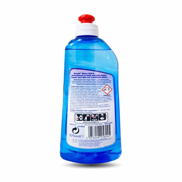 Duzzit Dishwasher Rinse Aid 375ML - Image 3