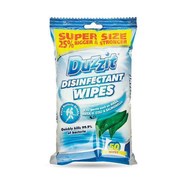 Duzzit Antibacterial Wipes 50Pk