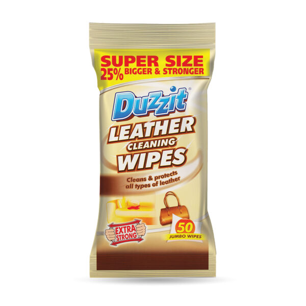 Duzzit Leather Cleaning Wipes 50PK