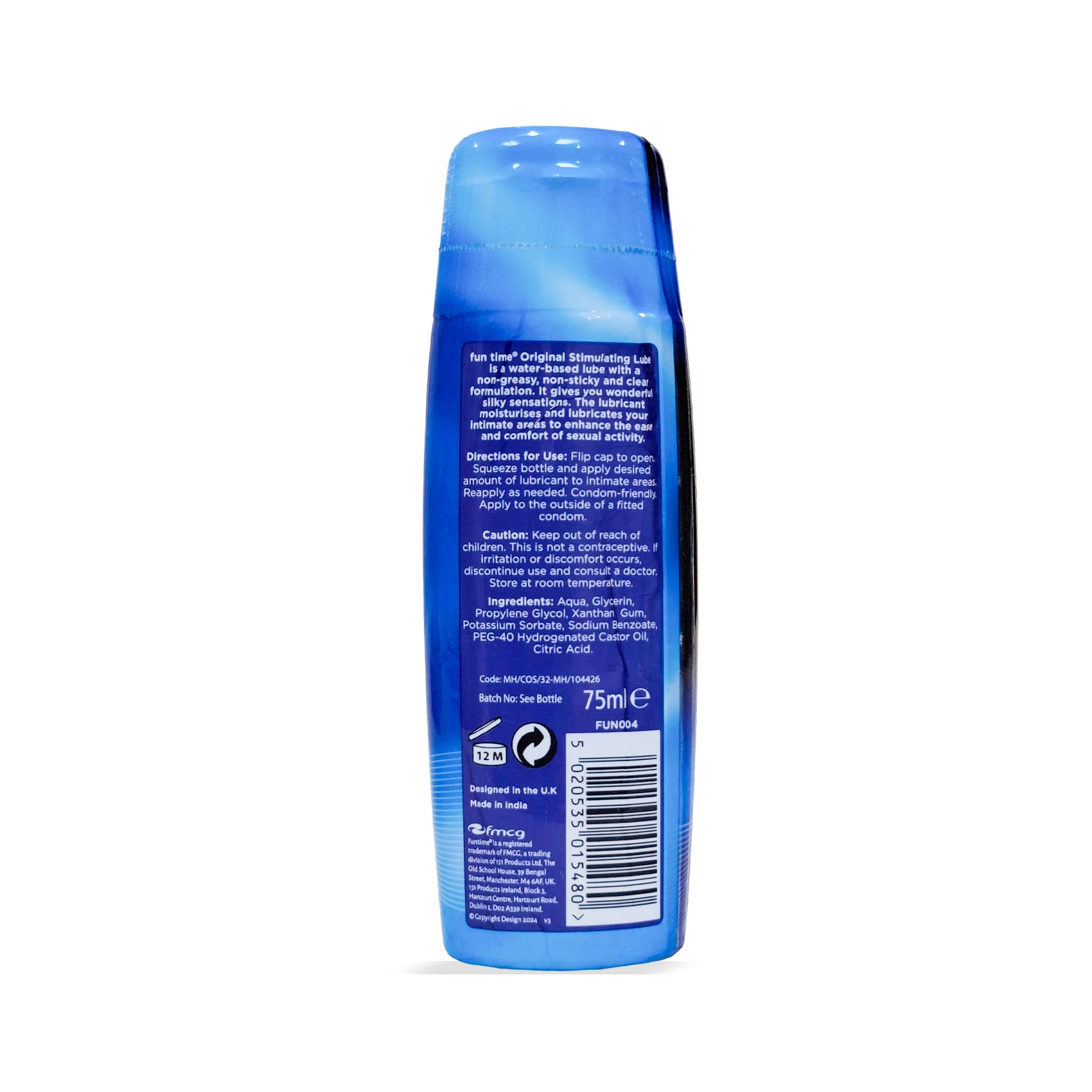 Fun Time Lubricant Original 75ML - Image 2