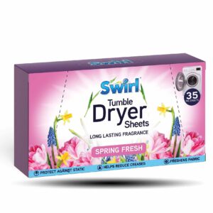 Swirl Tumble Dryer Spring Fresh Sheets  35 Sheets