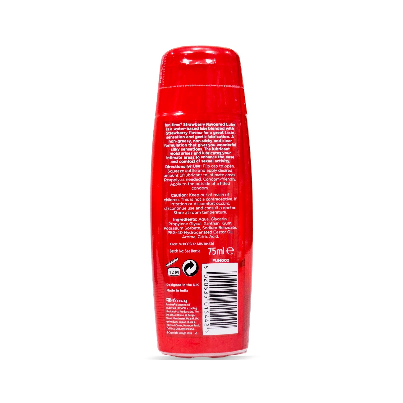 Fun Time Lubricant Cherry 75ml - Image 2