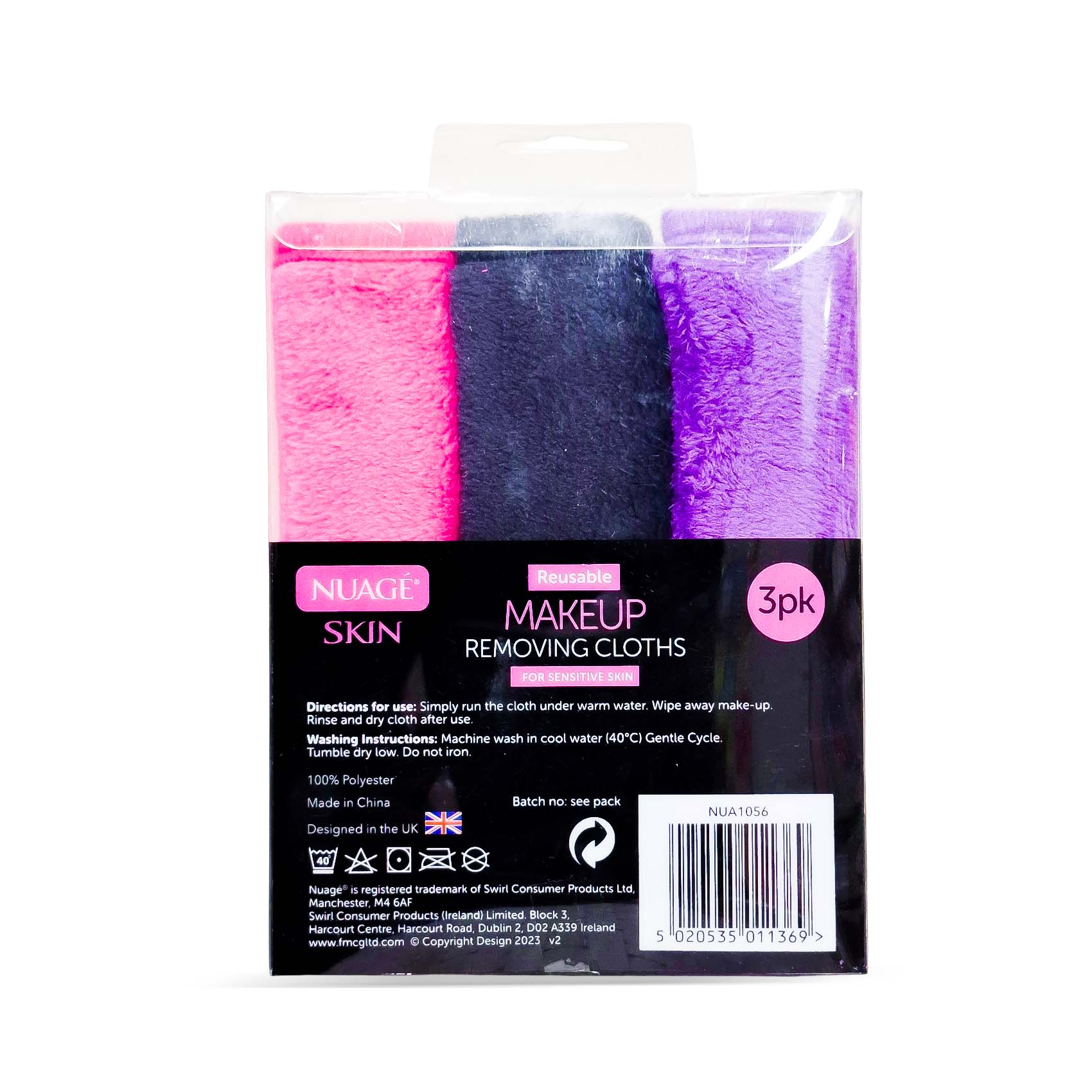 Nuage Skin Reusable Make Up Remover Cloth 3's - Image 2