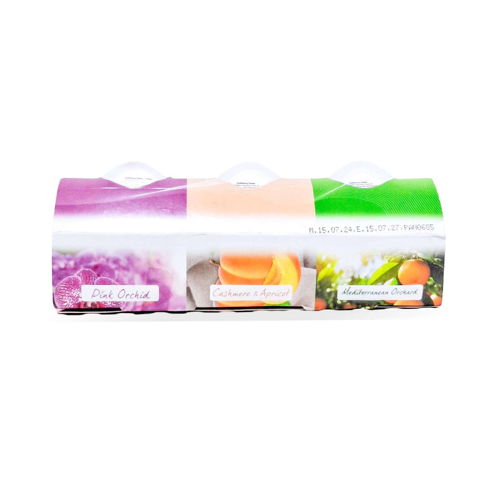 Pan Aroma Mini Gel Air Freshener Assorted Scent 3pk - Image 3