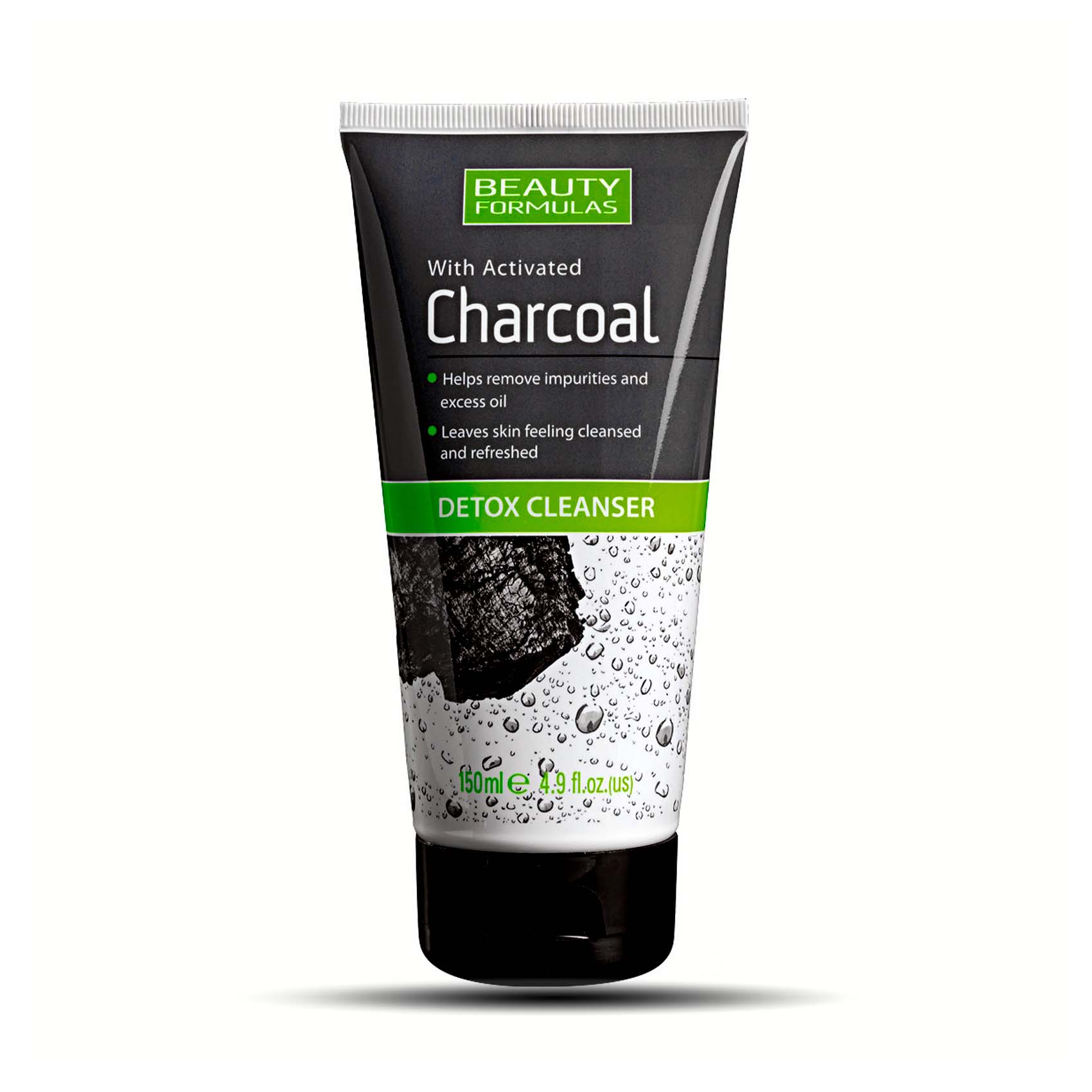 Beauty Formulas Charcoal Detox Cleanser 150Ml