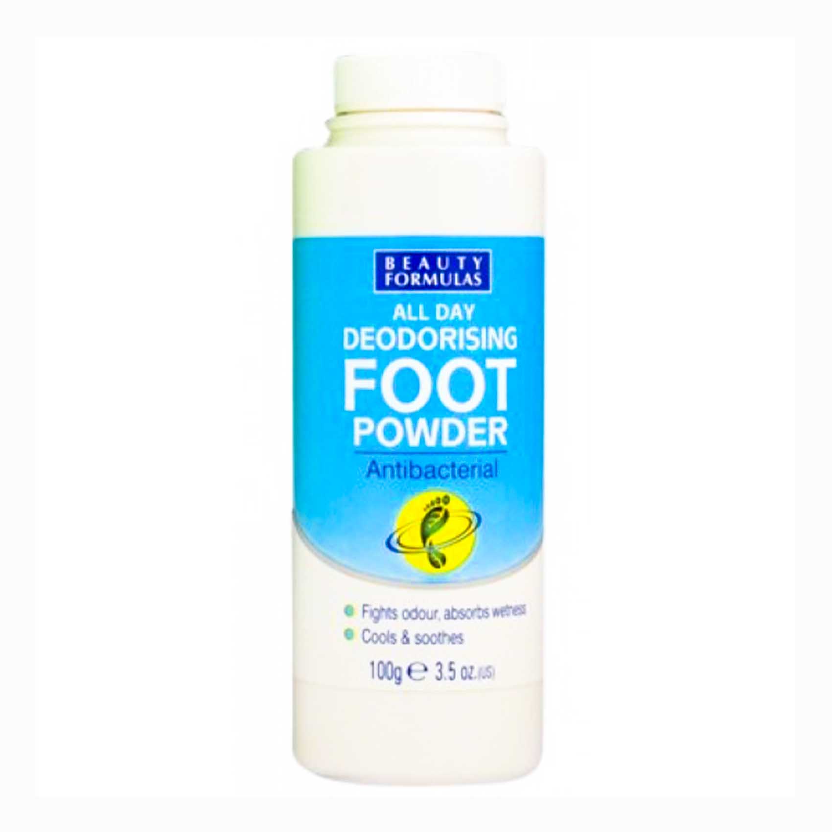Beauty Formulas Deodorising Foot Powder 100G
