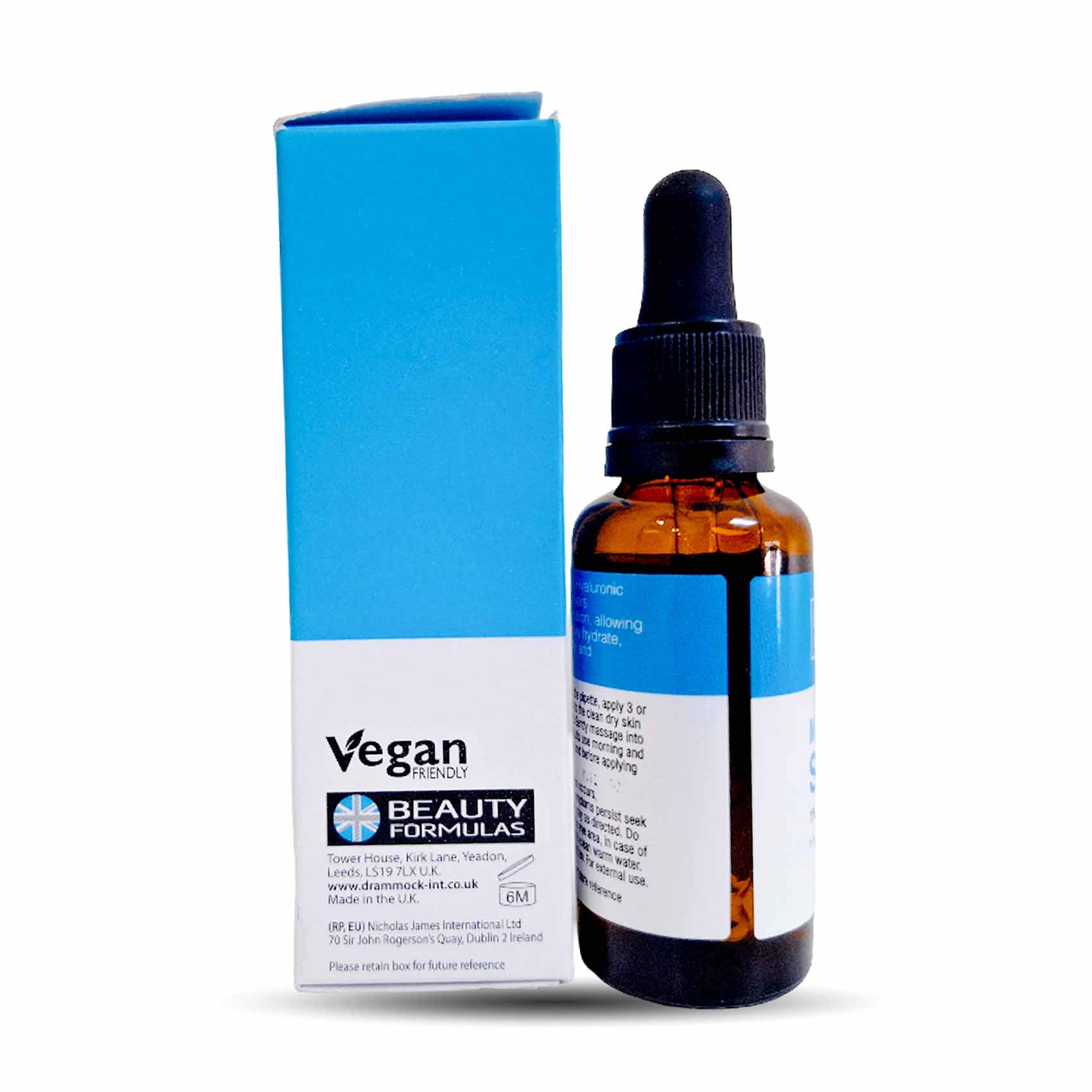 Beauty Formulas Moisture Serum 1% Hyaluronic Acid 30Ml - Image 3