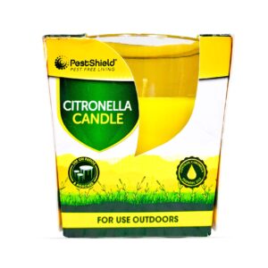 Pestshield Citronella Glass Candle 100g