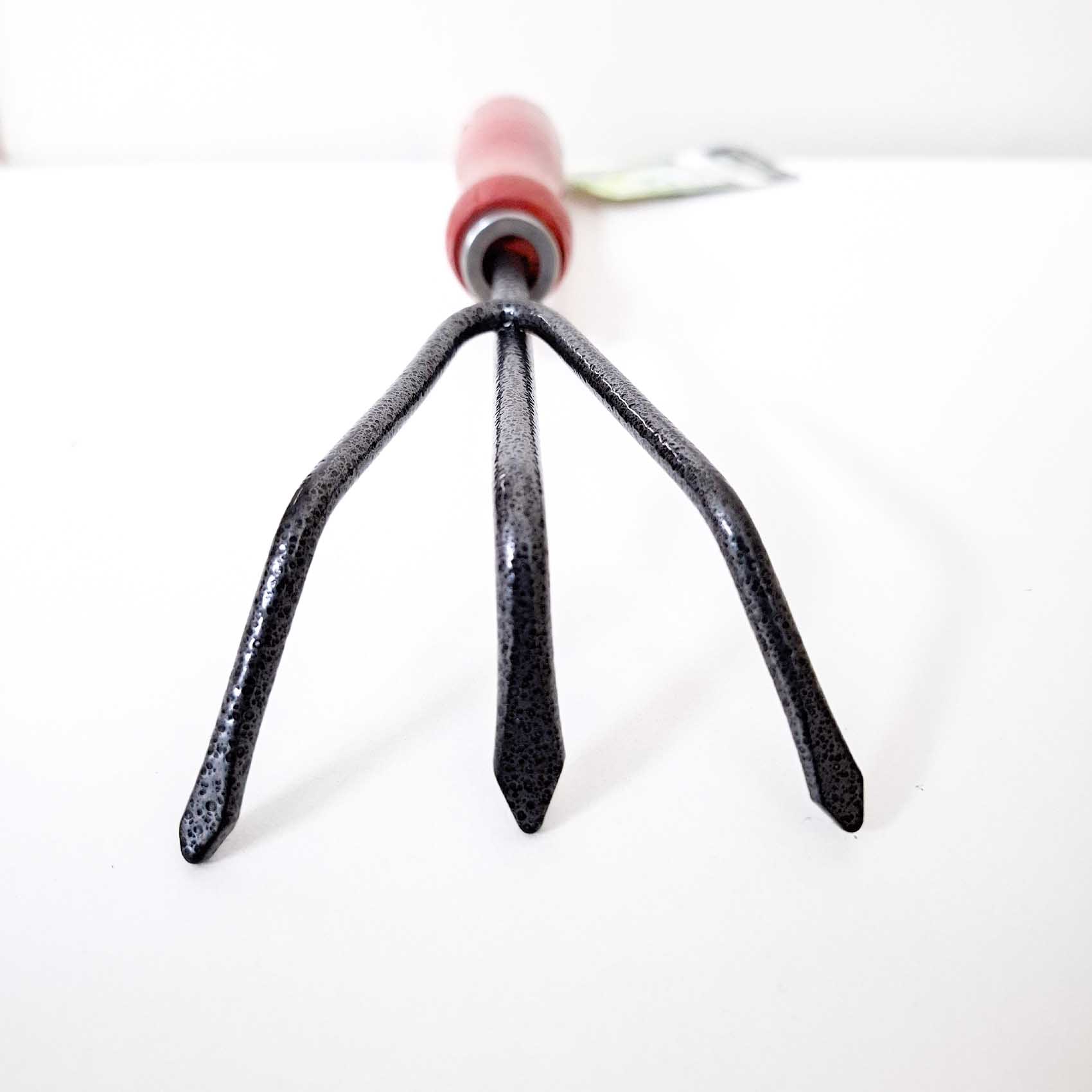 Pms Garden Hand Rake Wood Handle With Hang Tag