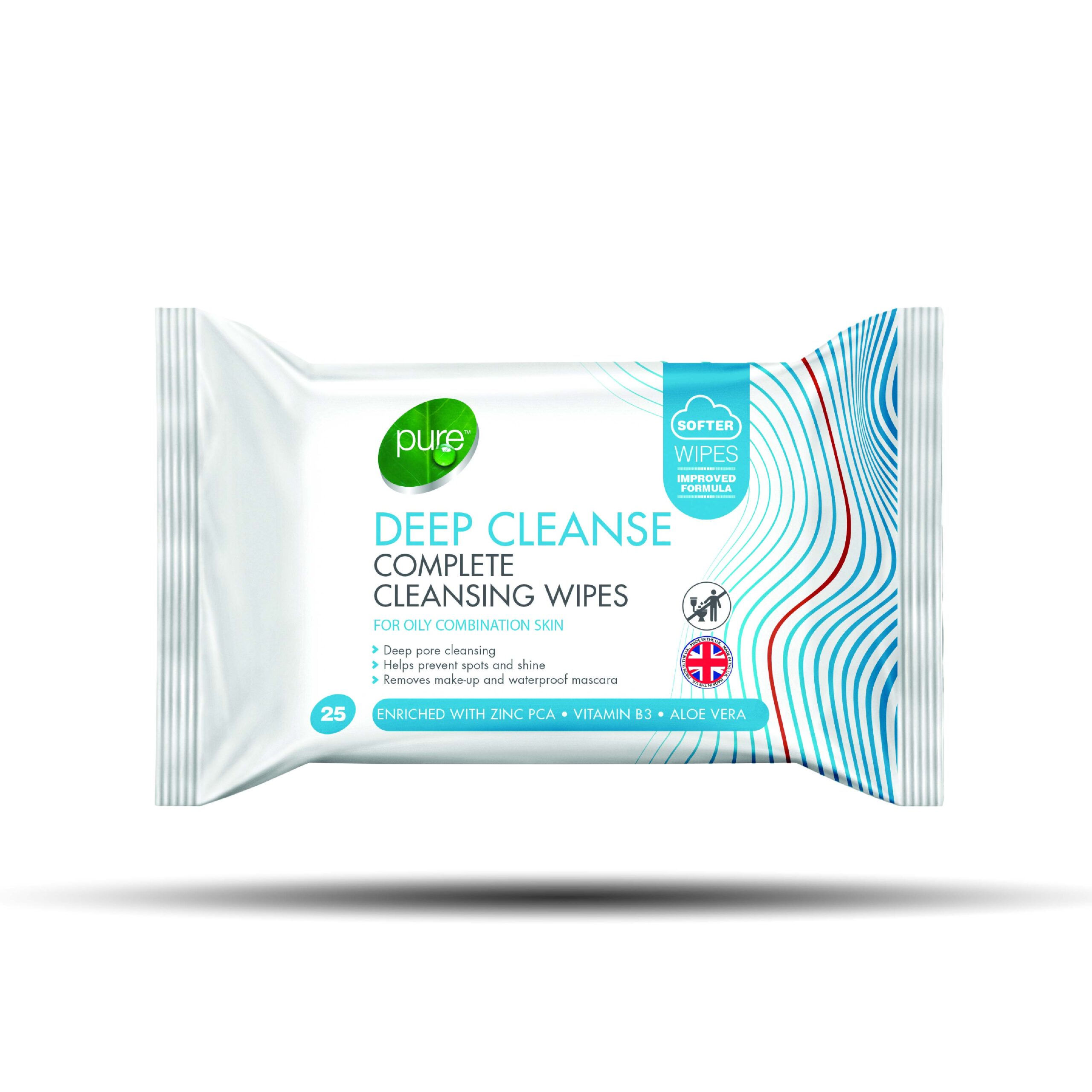 Pure Deep Cleans Wipes