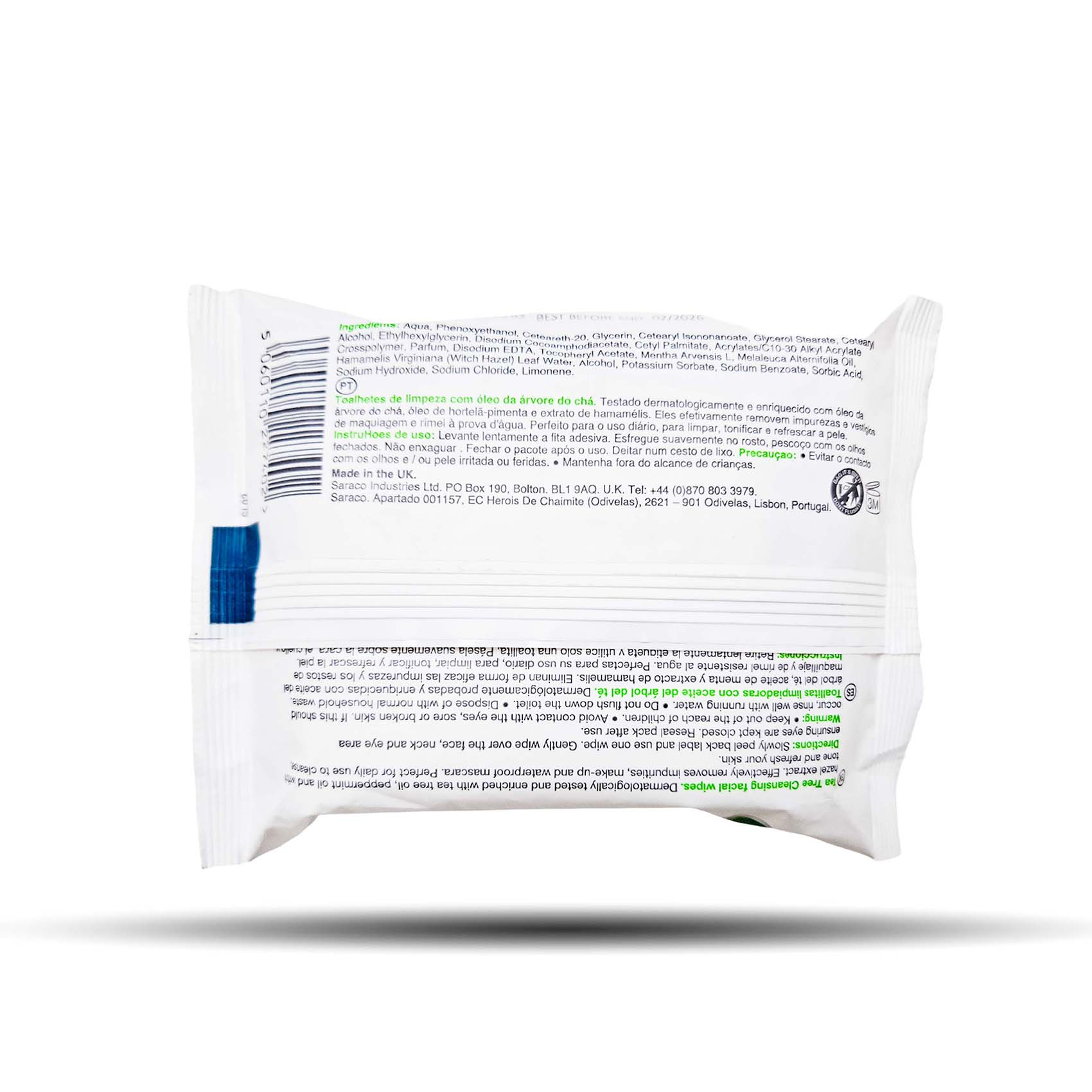 Pure Tea Tree Wipes - Image 2