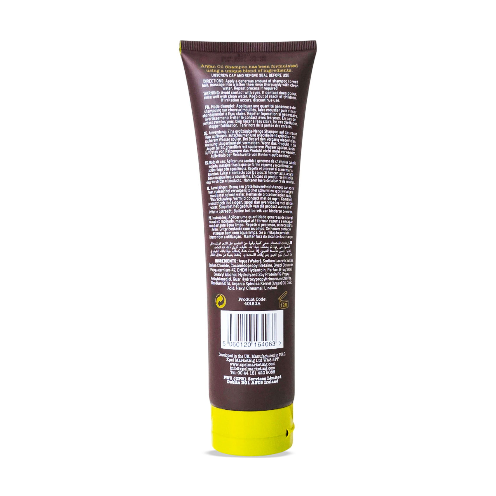 Xhc Argan Oil Shampoo 300ml - Image 2